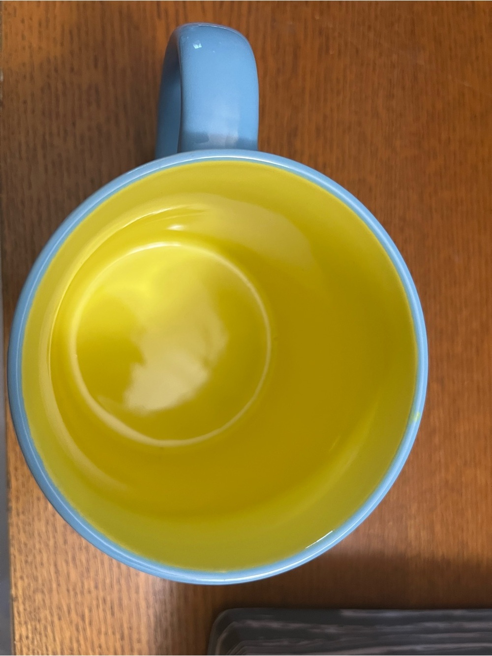 Blue and Yellow Cartoon Character Ceramic Coffee Mug - Picture 3 of 6